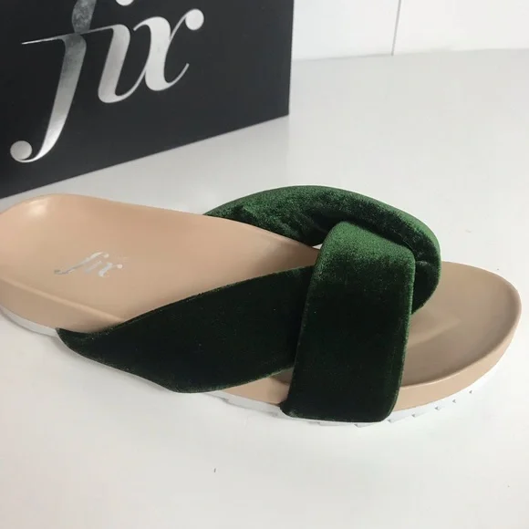 The fix twist strap soft bed slide sandal new! - Picture 2 of 6